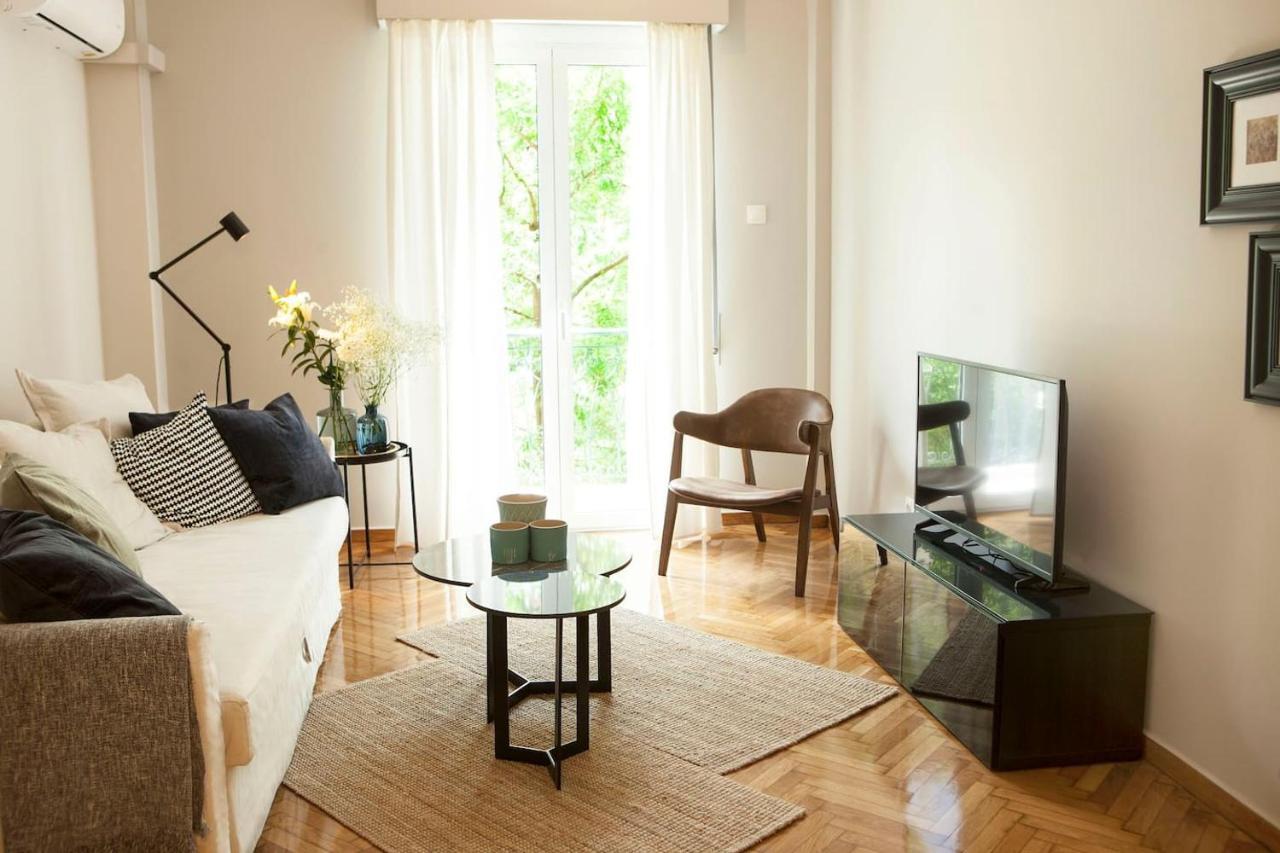 Chic & Comfortable Central Apart, Close To National Archeological Museum! アテネ エクステリア 写真